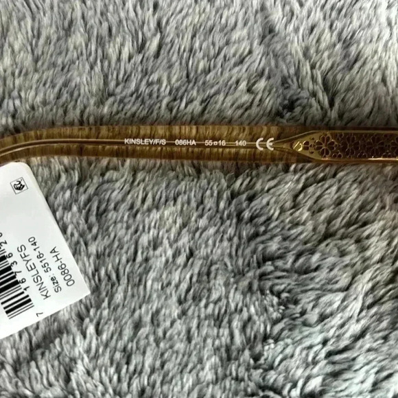 Kate Spade Kinsley 55mm Cat Eye Sunglasses in Dark Havana/Brown Gradient NWT - Picture 5 of 7